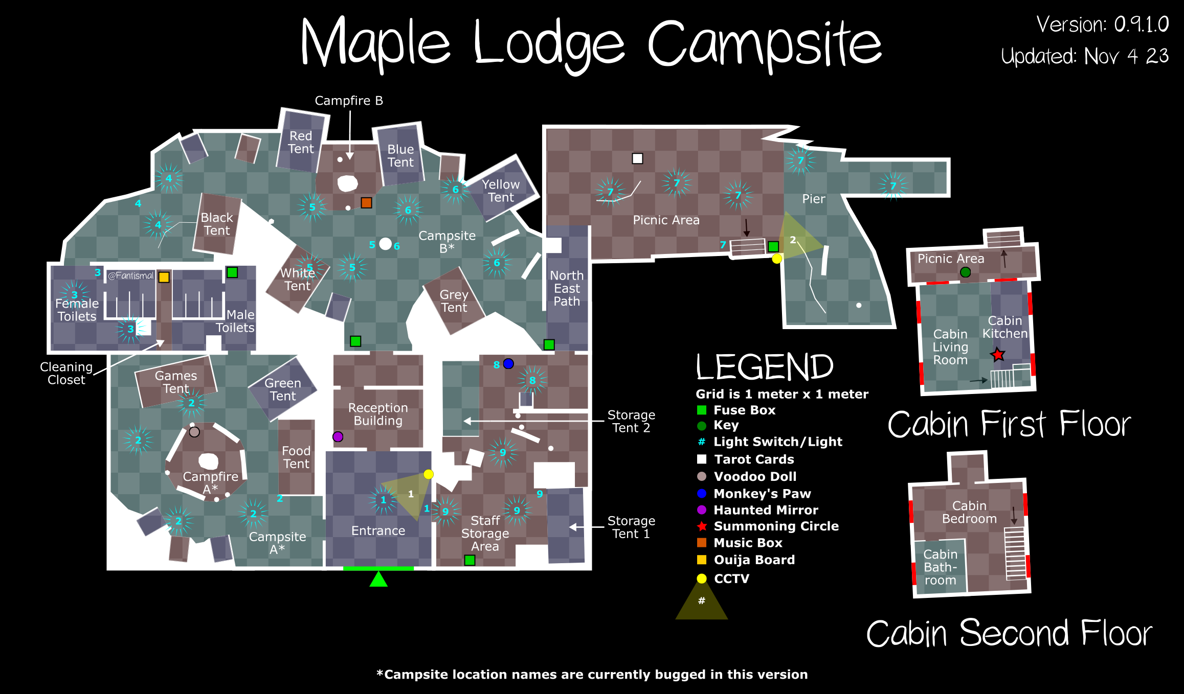 The Map's Info